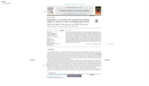 Initialization of a fractional order identification algorithmapplied for Lithium-ion battery modeling in time domain